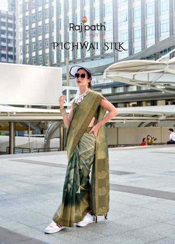 RAJPATH PICHWAI SILK 155 TO 162 DESIGNER SILK SAREE WHOLESALER IN INDIA